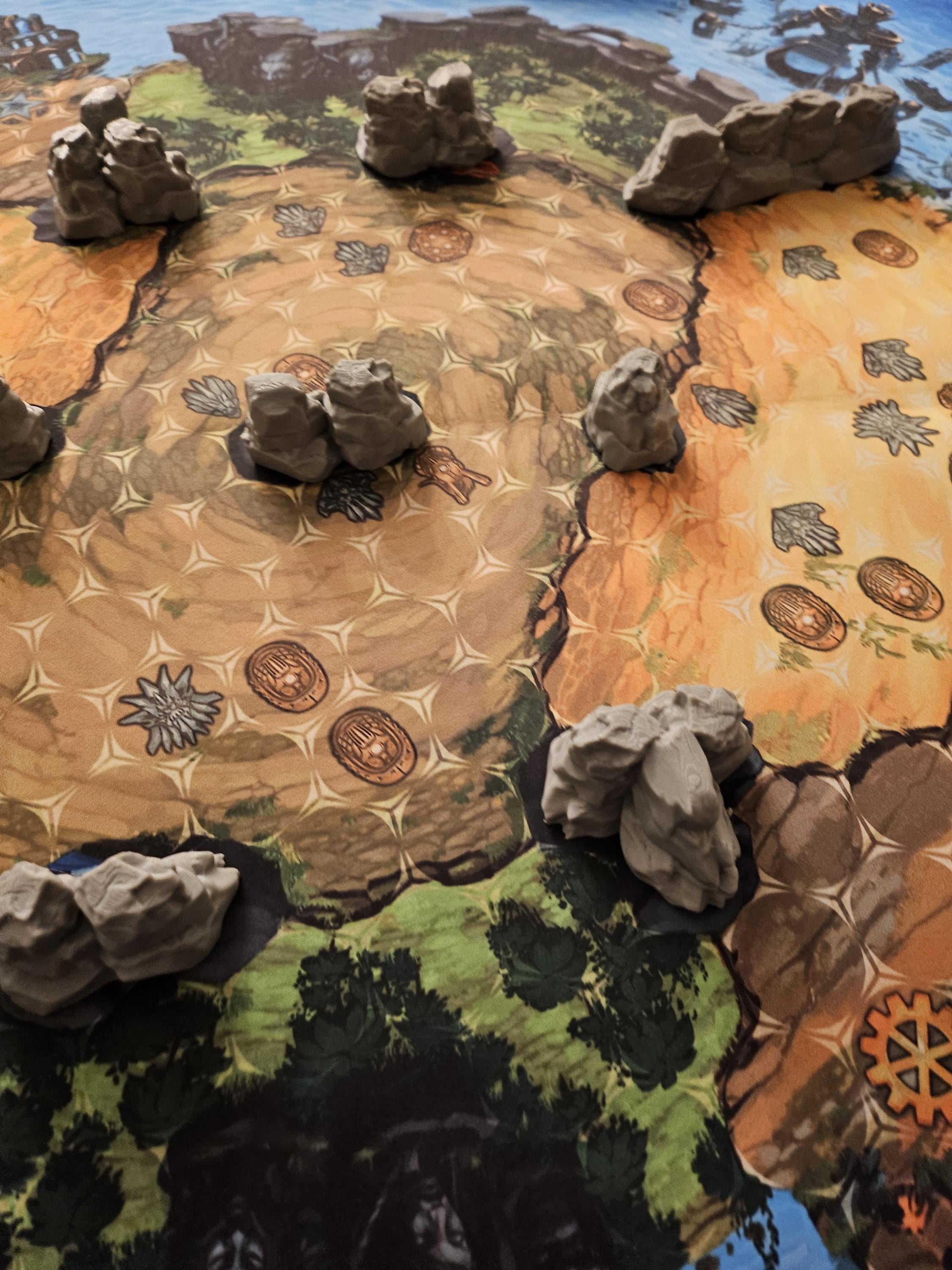 Guards of Atlantis 2 Rock Formations (etsy image id: 6679261109)