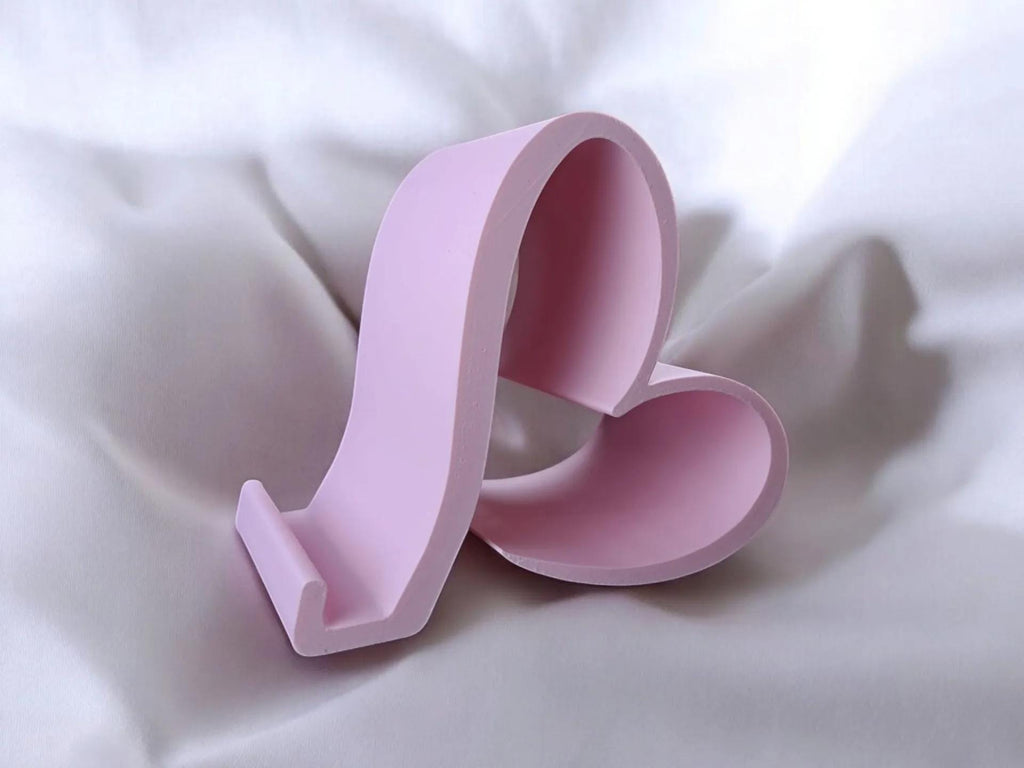 Heart Smartphone Holder- "Valentine" Design - 22 Color Options! - 3D Printed (etsy image id: 6680238009)