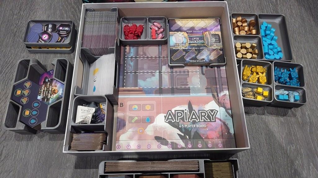 Apiary + Expansions Board Game Organizer / Insert (etsy image id: 6683847579)