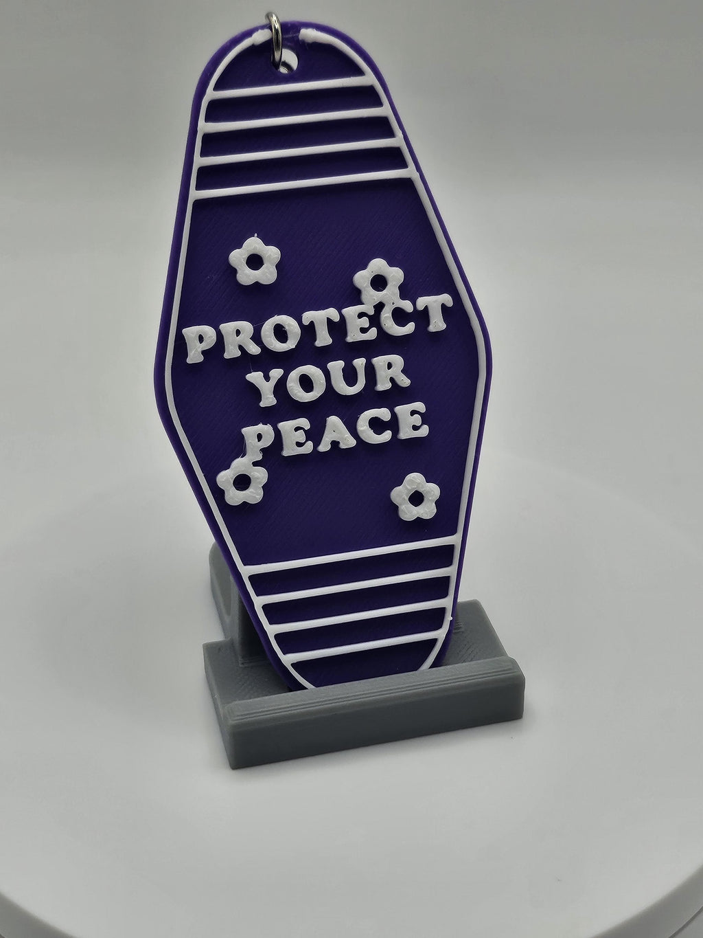 Protect Your Peace - Motel Keychain - Positive Affirmation & Motivational (etsy image id: 6684955722)