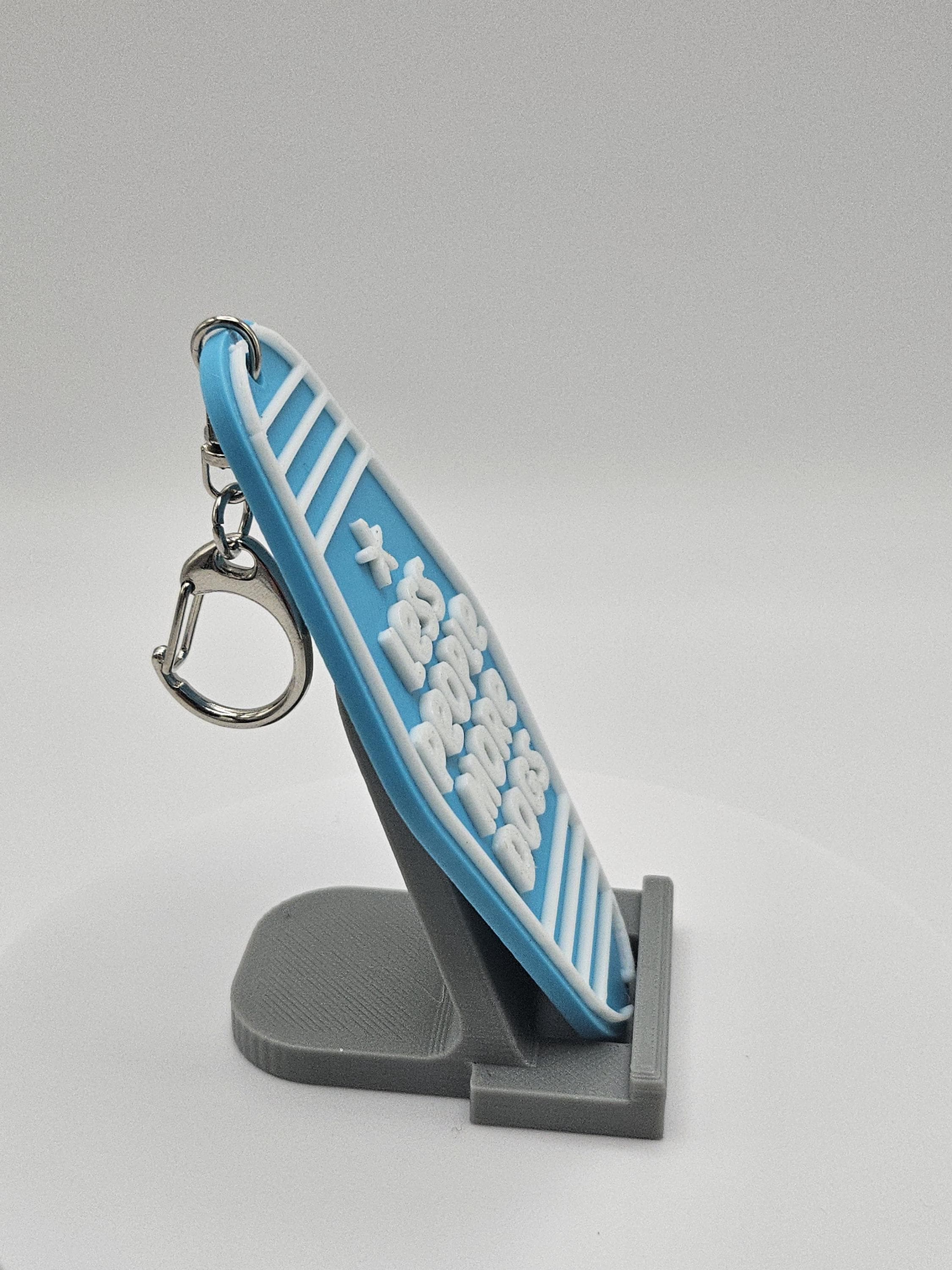 Less People More Dogs - Motel Keychain - Positive Affirmation & Motivational (etsy image id: 6684978146)