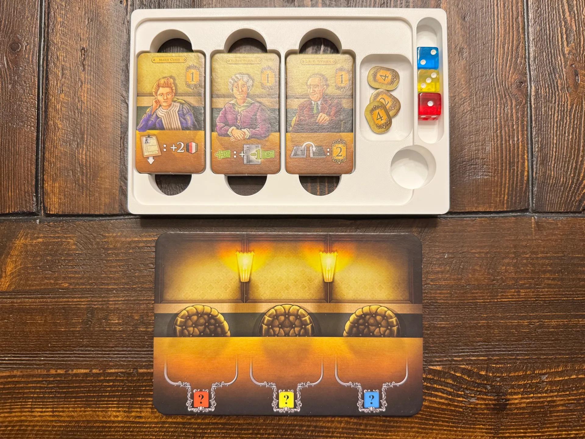 Grand Austria Hotel and Let's Waltz Insert / Organizer - Holds Meeple Source Food Upgrades (etsy image id: 6689870980)