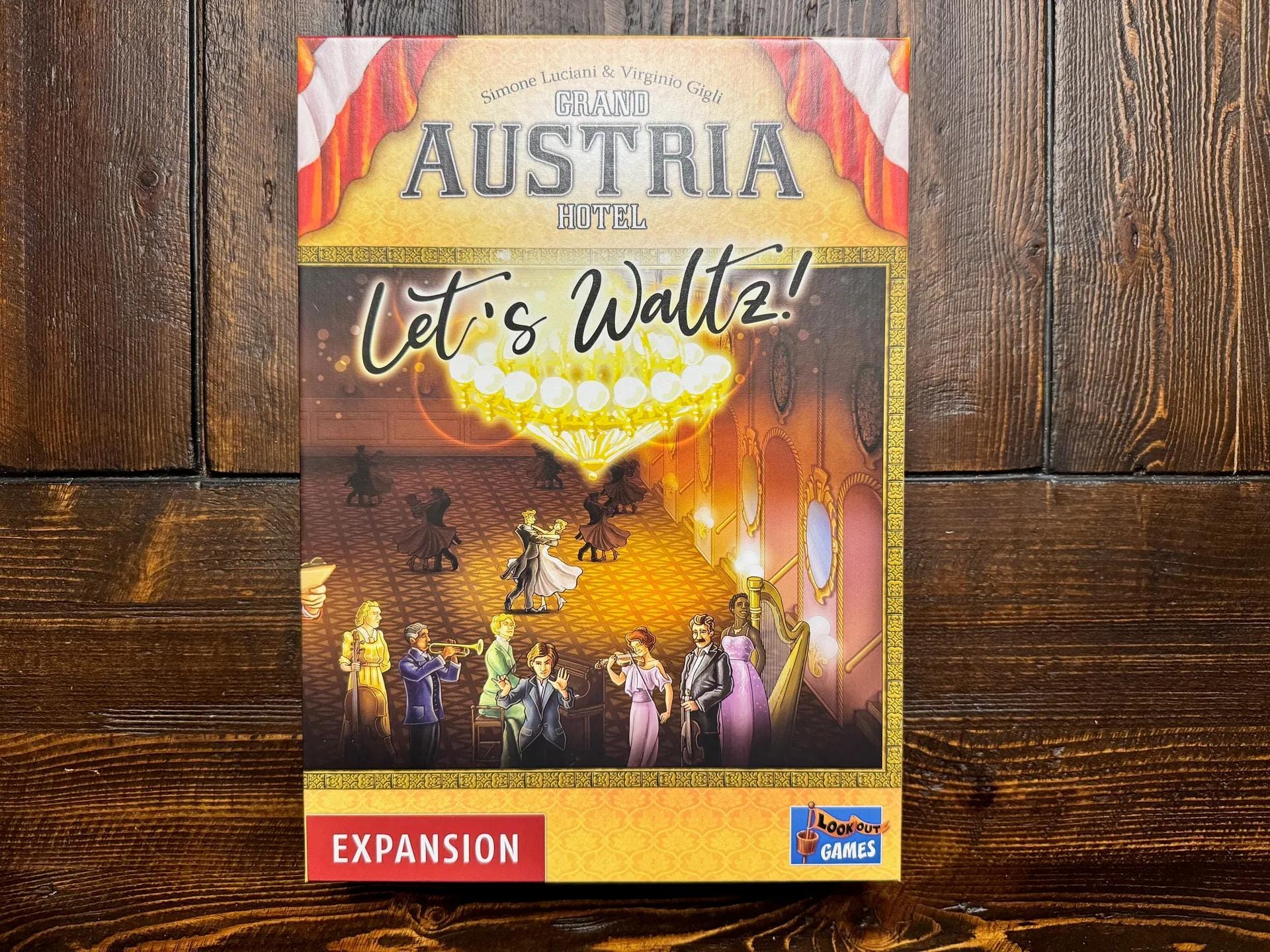 Grand Austria Hotel and Let's Waltz Insert / Organizer - Holds Meeple Source Food Upgrades (etsy image id: 6689870982)
