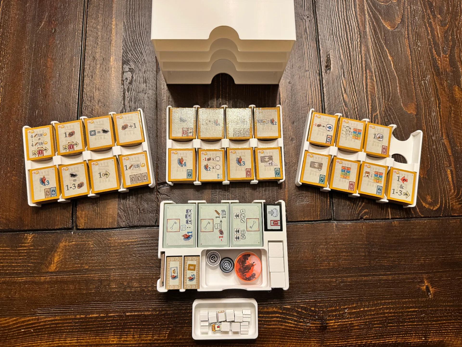 Teotihuacan Deluxe Master Set Insert / Organizer - Fits 5th Player Expansion (etsy image id: 6697325081)