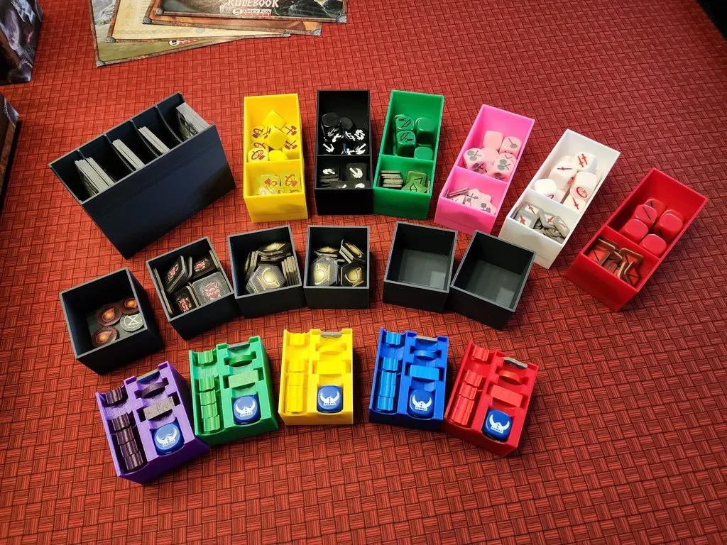 Champions of Midgard Jarl Edition Board Game Organizer / Insert (etsy image id: 6700921610)