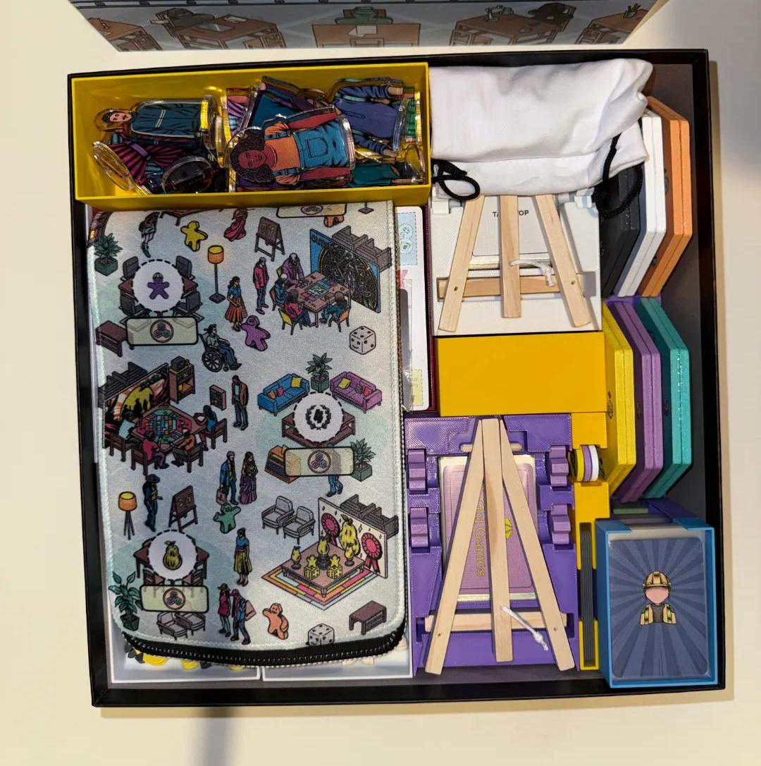 Tabletop Inc Deluxe Edition - Board Game Organizer / Insert (etsy image id: 6700973844)