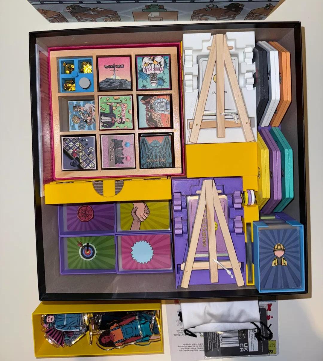 Tabletop Inc Deluxe Edition - Board Game Organizer / Insert (etsy image id: 6700975164)