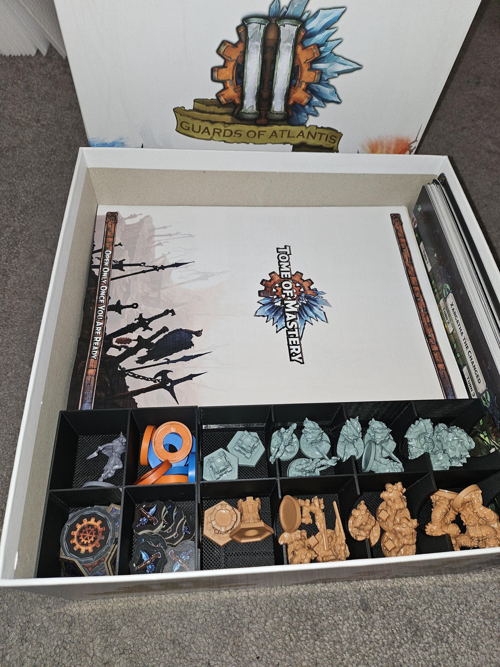 Guards of Atlantis 2 Board Game Organizer / Insert (Big Box Edition) (etsy image id: 6713958529)