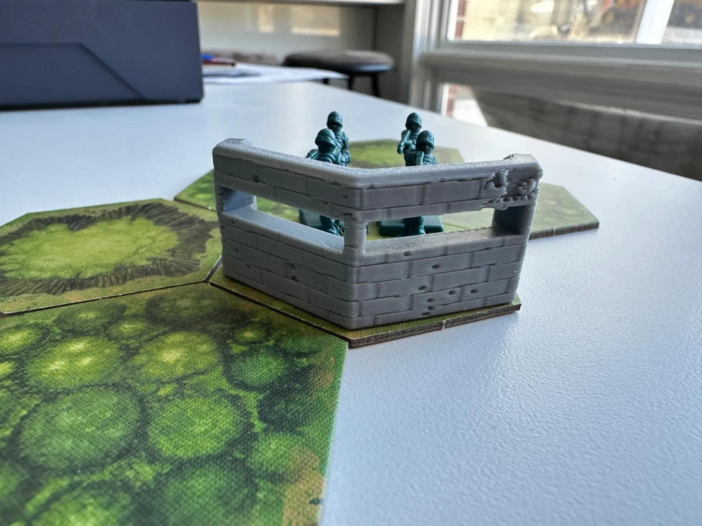 Memoir 44 - Troop Bunkers - Set of 5 (etsy image id: 6714260561)