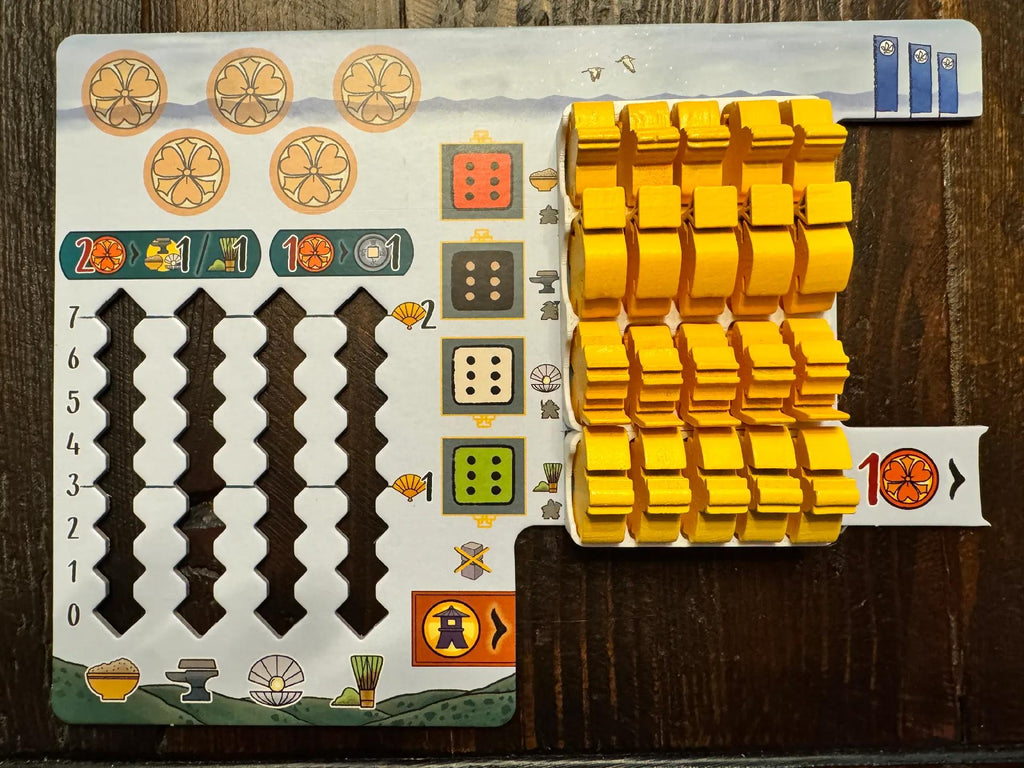 White Castle + Matcha Expansion Board Game Organizer / Insert (etsy image id: 6715389941)