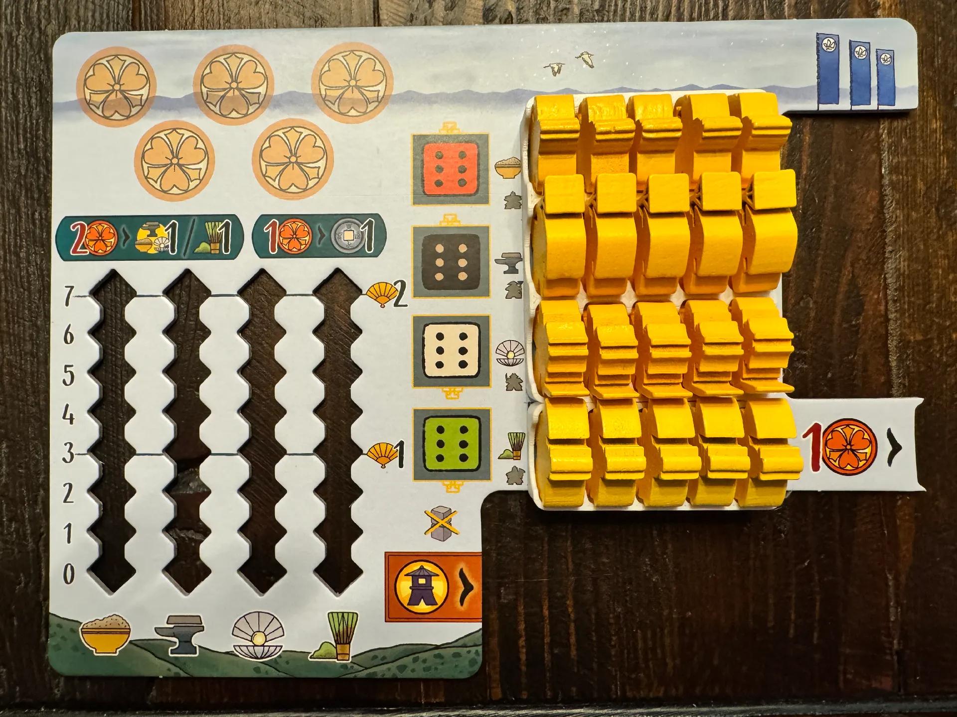White Castle + Matcha Expansion Board Game Organizer / Insert (etsy image id: 6715389941)