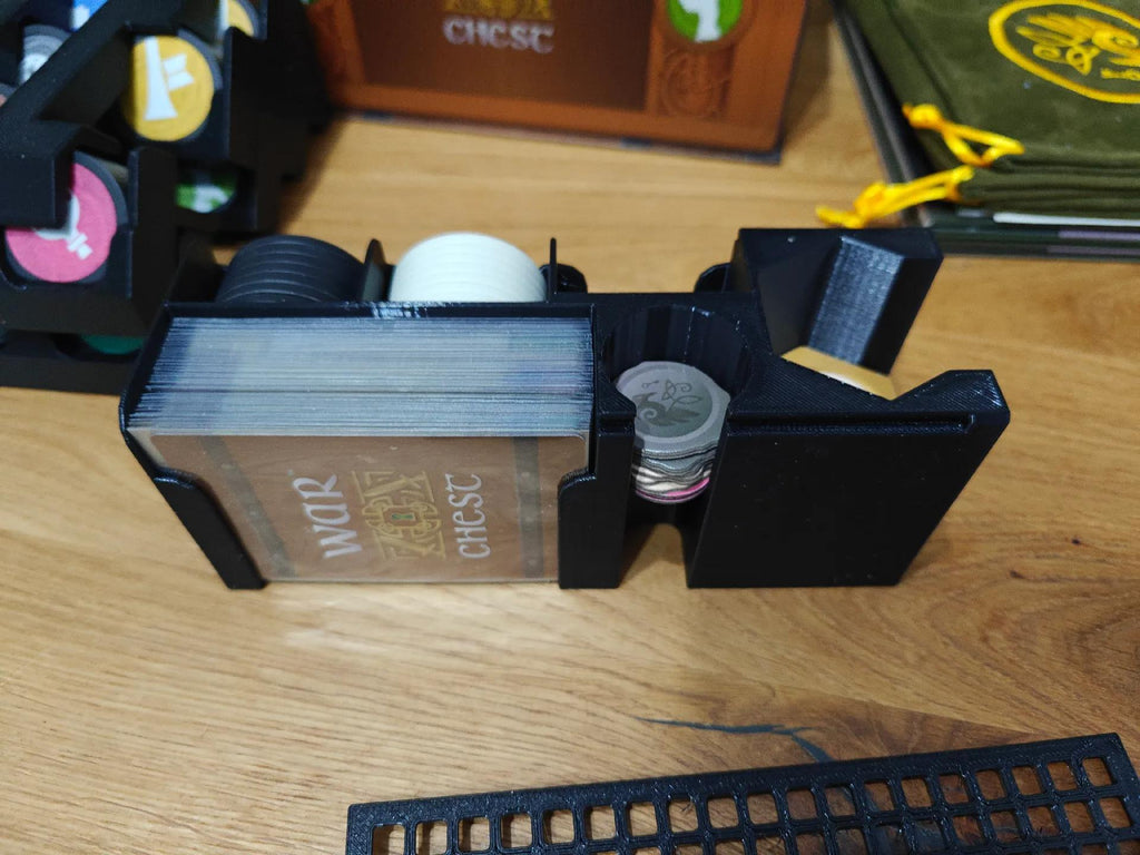 War Chest ALL IN Board Game Organizer / Insert (etsy image id: 6717582146)