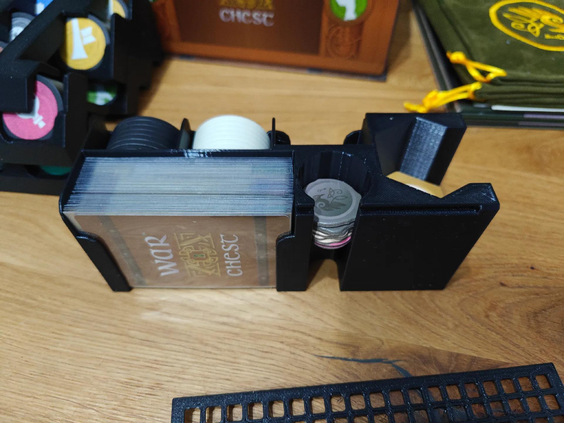War Chest ALL IN Board Game Organizer / Insert (etsy image id: 6717582146)