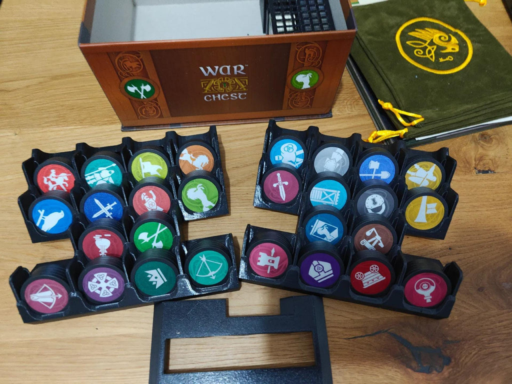 War Chest ALL IN Board Game Organizer / Insert (etsy image id: 6717582148)