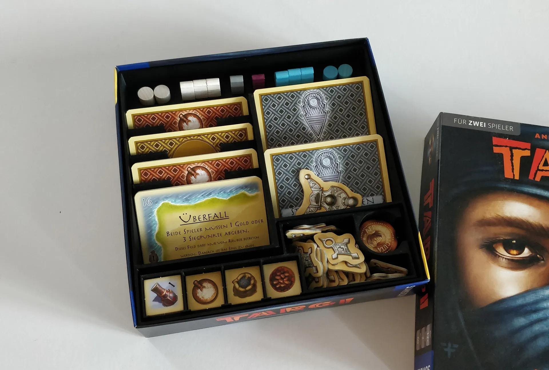 Targi + Targia Board Game Organizer and Insert (etsy image id: 6718576086)