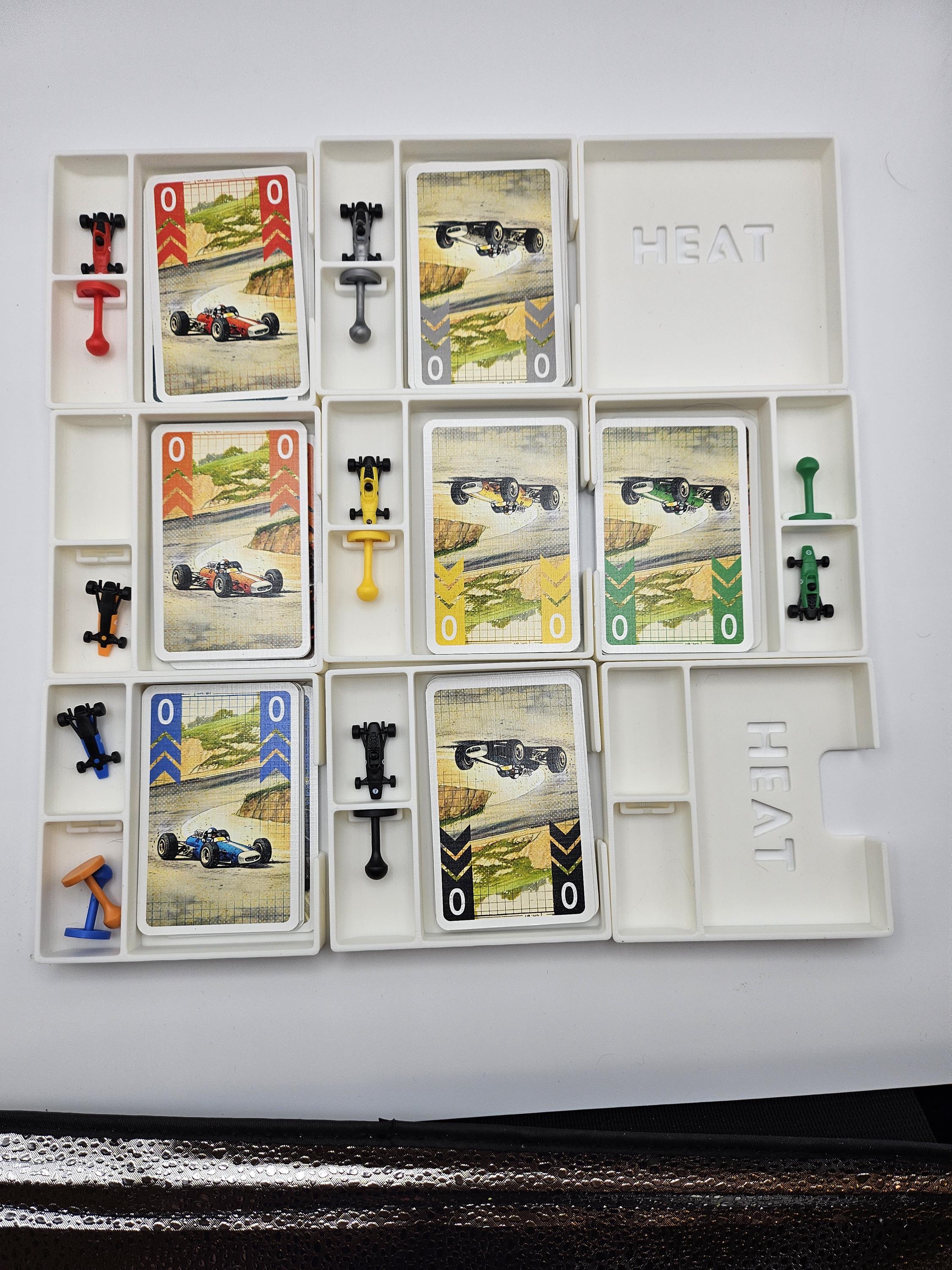Heat Pedal to the Metal + ALL Expansions Board Game Organizer / Insert (etsy image id: 6732012204)