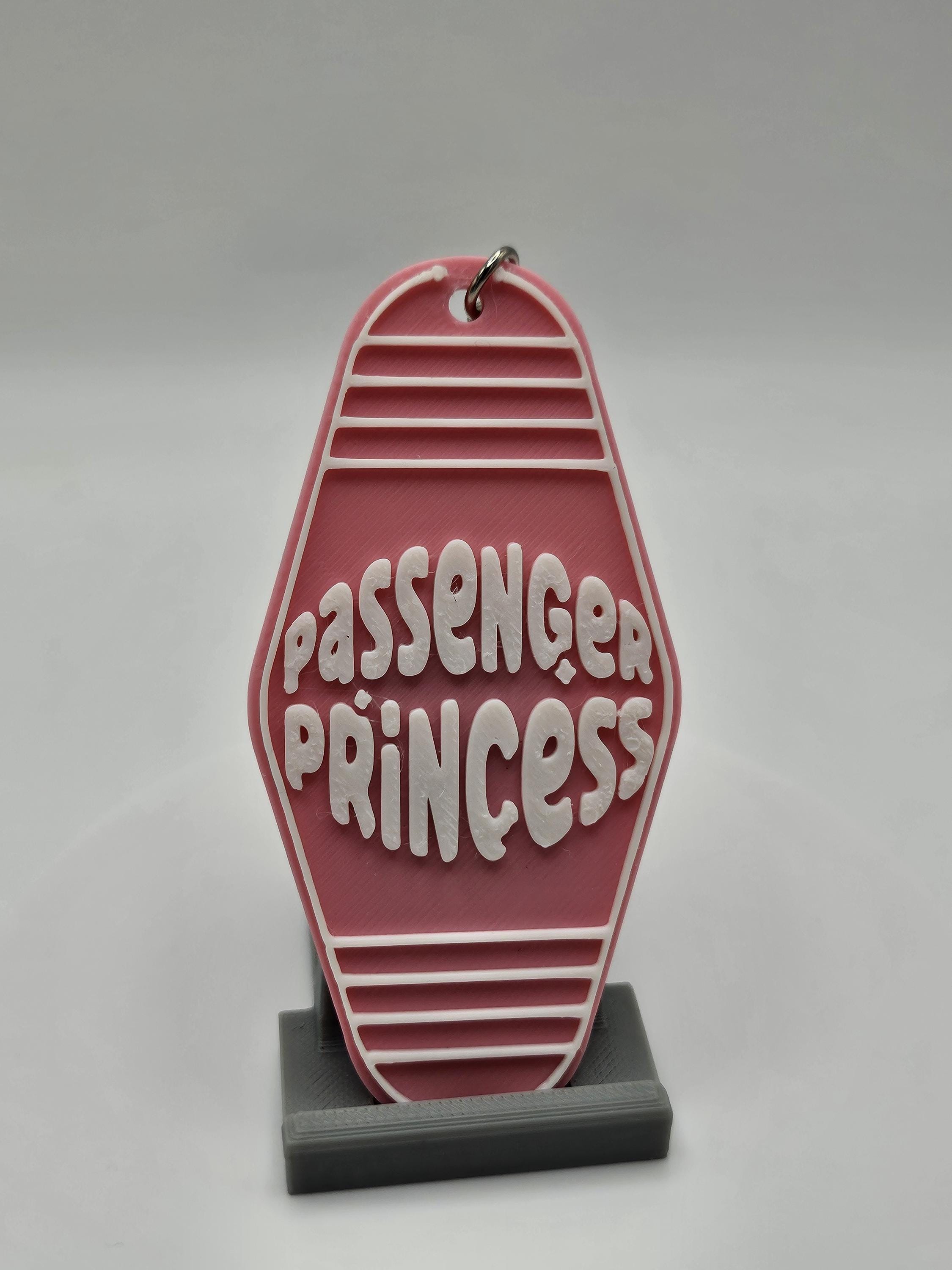 Passenger Princess - Motel Keychain - Positive Affirmation & Motivational (etsy image id: 6732994255)