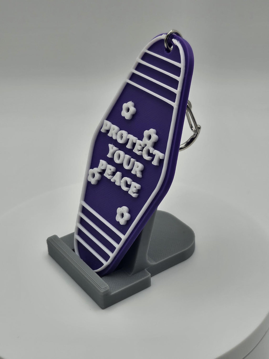 Protect Your Peace - Motel Keychain - Positive Affirmation & Motivational (etsy image id: 6732996105)