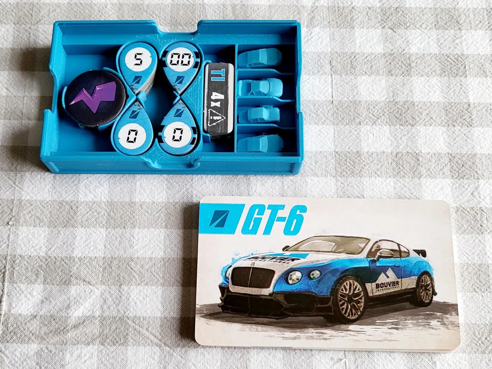 Rallyman GT + Expansions Board Game Organizer and Insert (etsy image id: 6733043766)