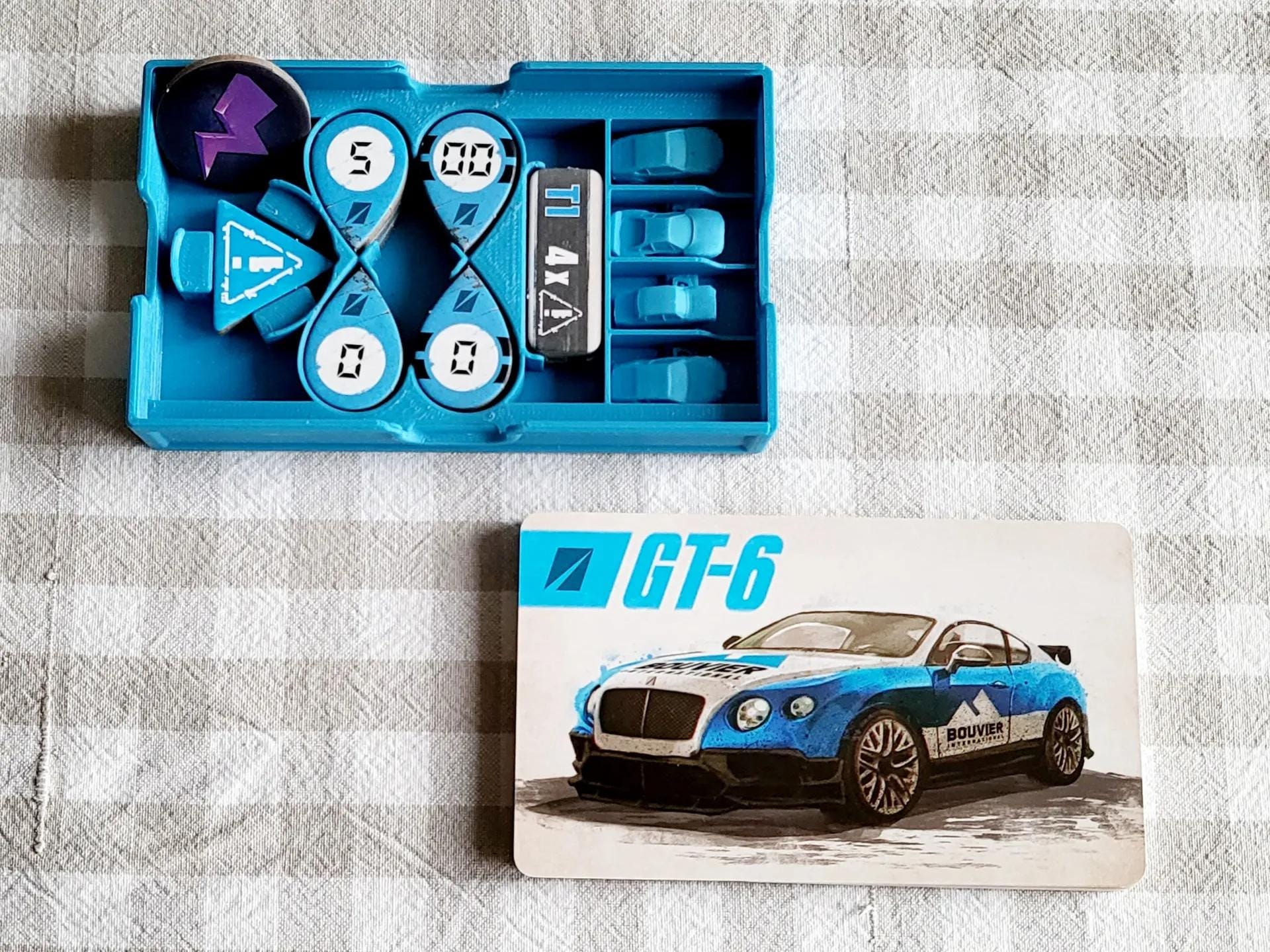 Rallyman GT + Expansions Board Game Organizer and Insert (etsy image id: 6733043768)