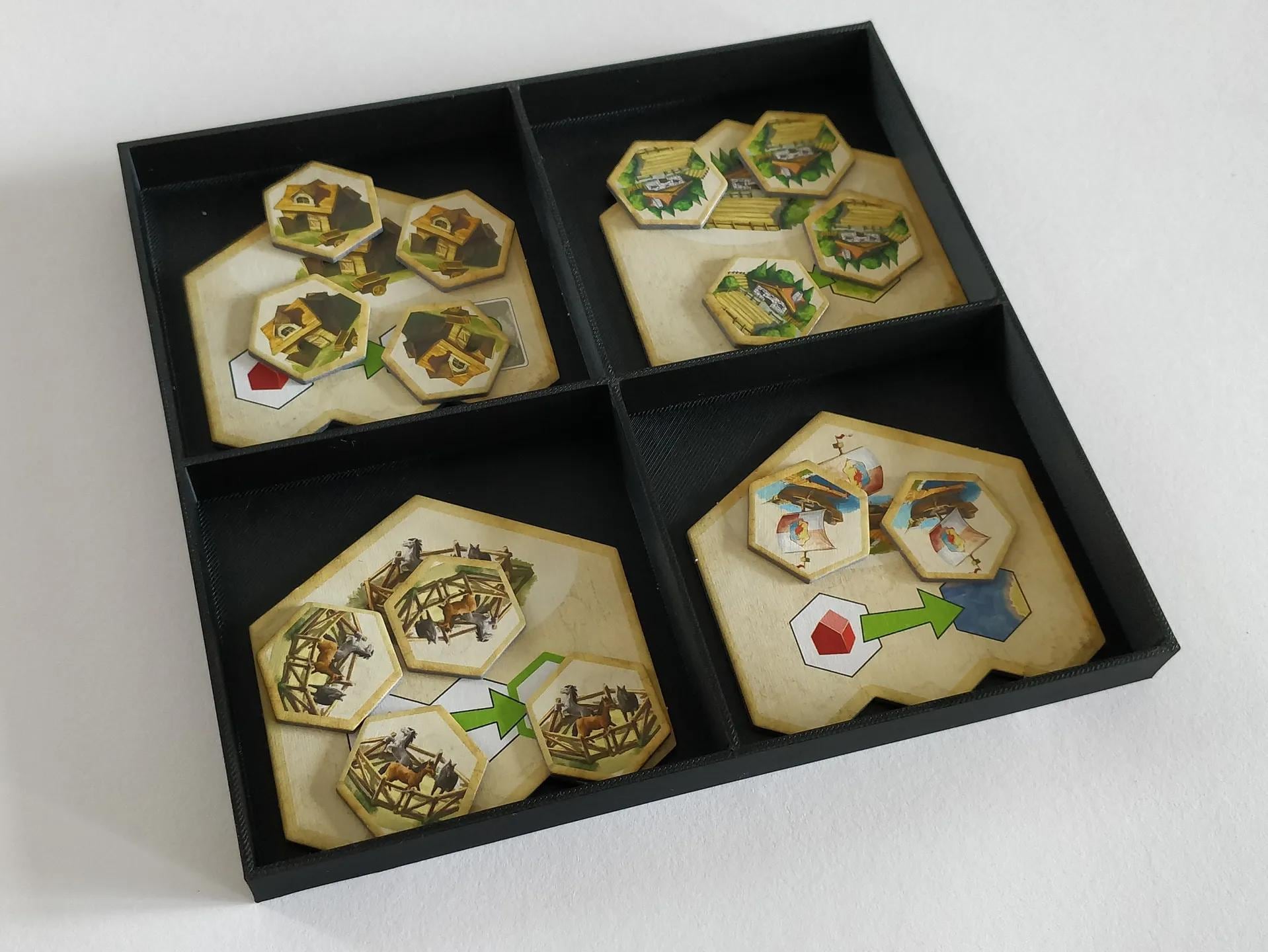 Kingdom Builder Board Game Organizer and Insert (etsy image id: 6733083682)