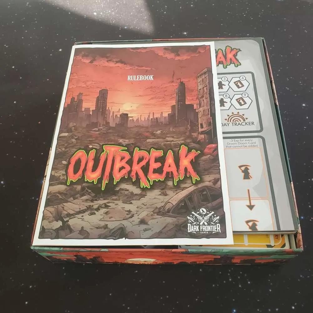 Outbreak - The Zombie Apocalypse Board Game Organizer and Insert (etsy image id: 6733321780)