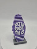 You Got This - Motel Keychain - Positive Affirmation & Motivational (etsy image id: 6733642753)