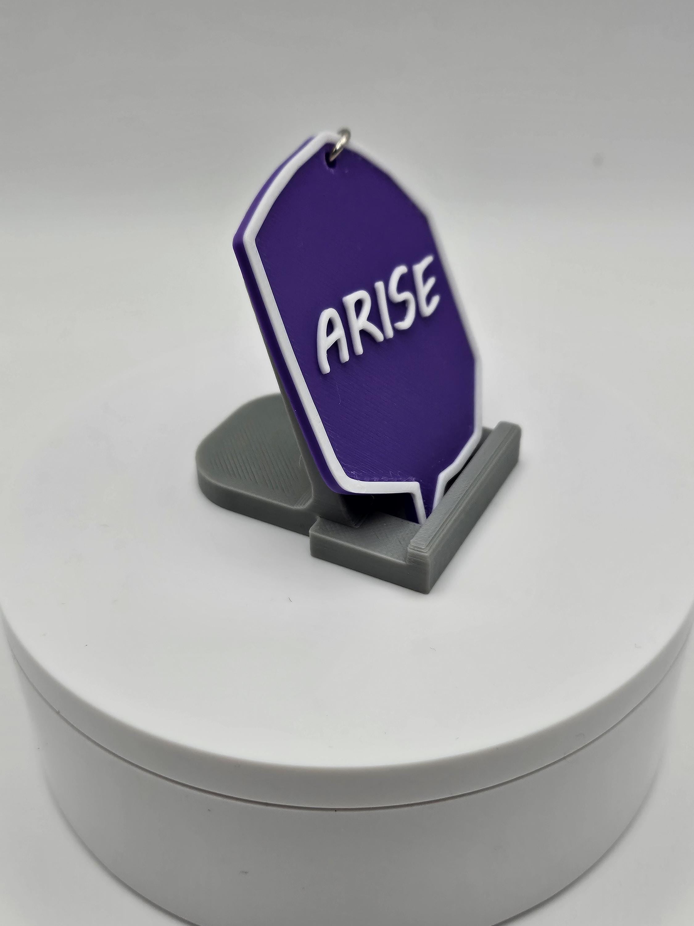 Solo Leveling - ARISE! - Speech Bubble Key Chain (etsy image id: 6737884702)