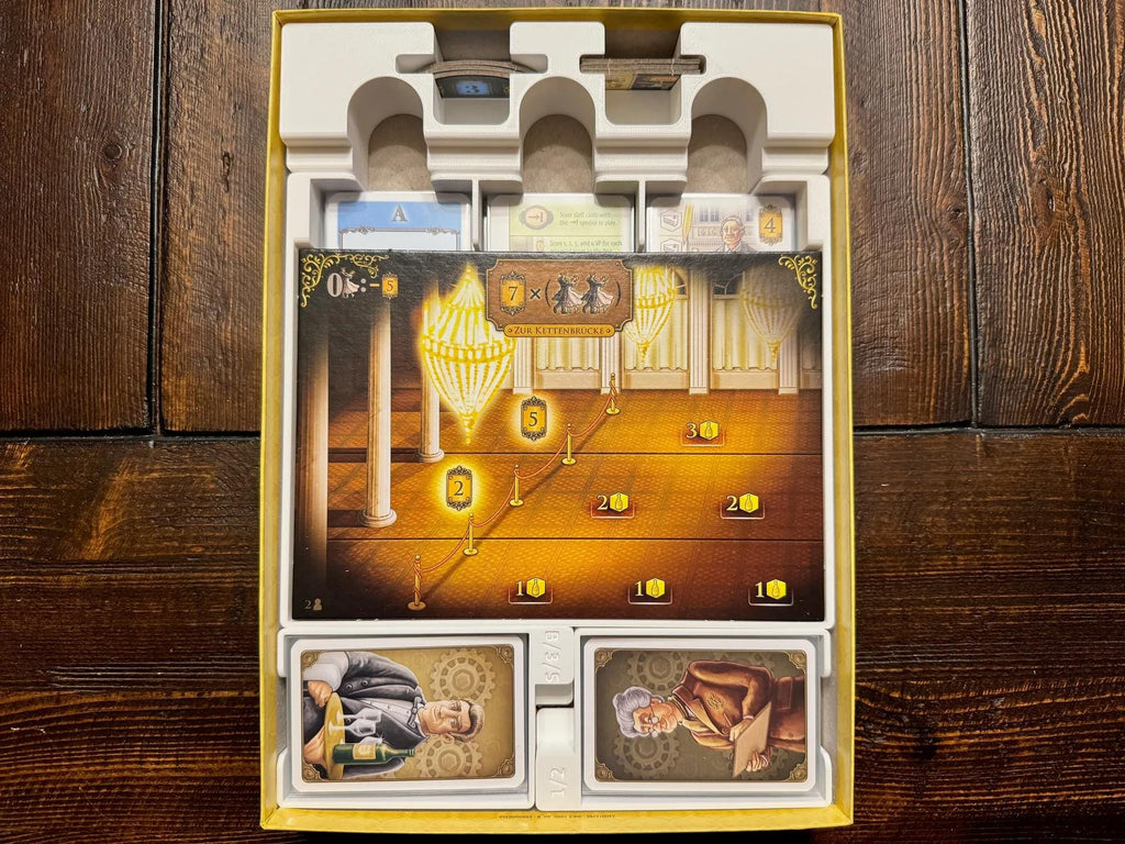 Grand Austria Hotel and Let's Waltz Insert / Organizer - Holds Meeple Source Food Upgrades (etsy image id: 6737906577)
