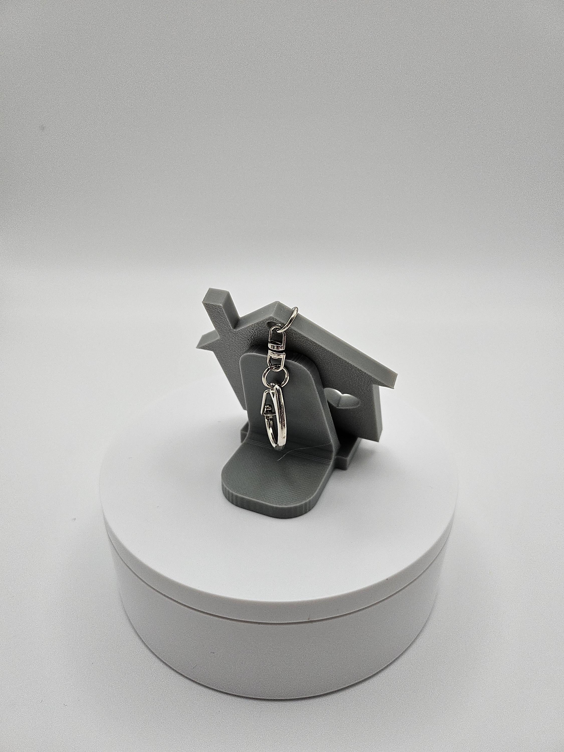 Personalized Welcome Home Keychain - Open House/Closing Gift - Bulk Orders Available! (etsy image id: 6740574943)