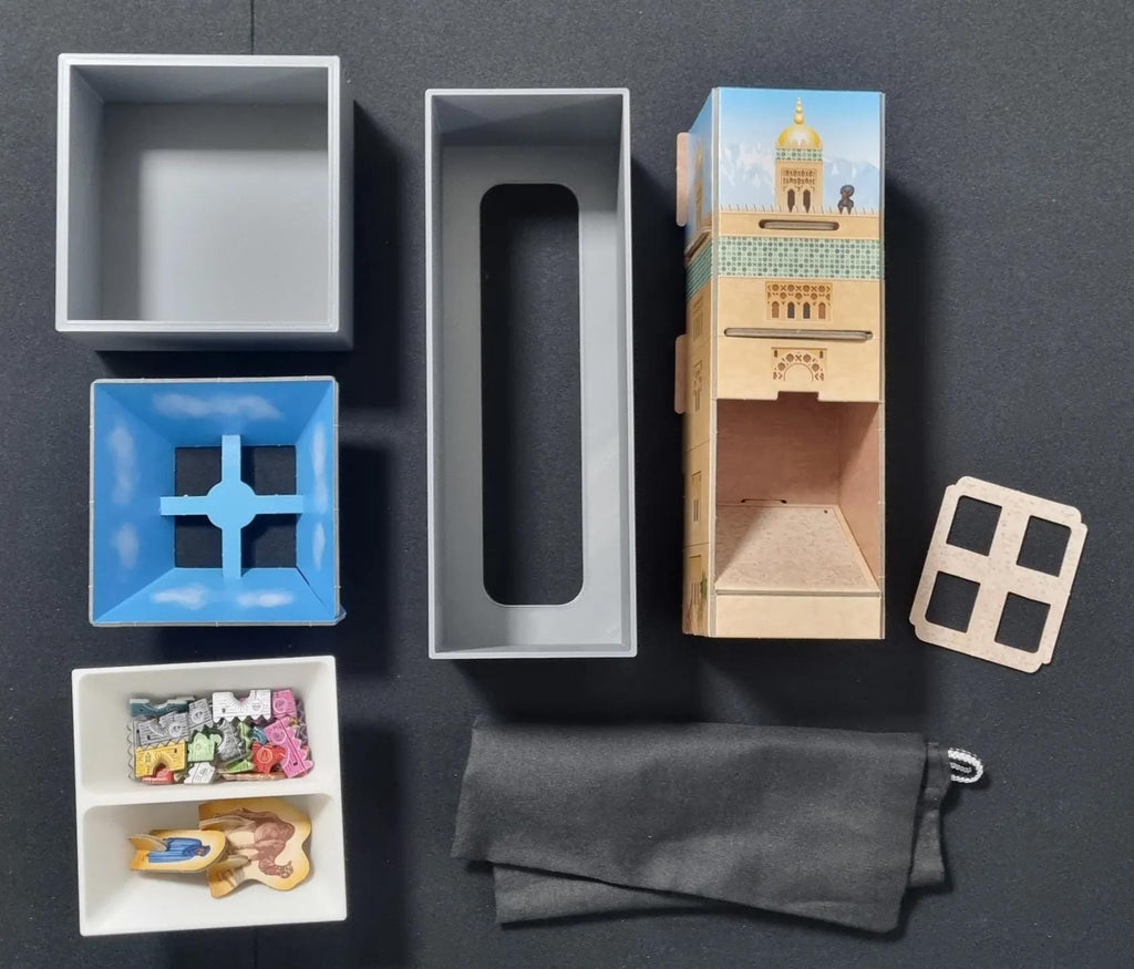 Marrakesh (Essential Edition + Camels & Nomads) Board Game Organizer / Insert (etsy image id: 6748889277)