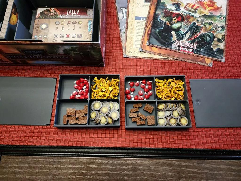 Champions of Midgard Jarl Edition Board Game Organizer / Insert (etsy image id: 6748954739)