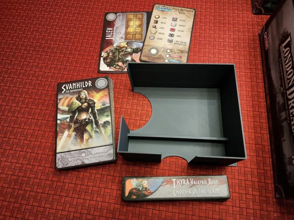 Champions of Midgard Jarl Edition Board Game Organizer / Insert (etsy image id: 6748954741)