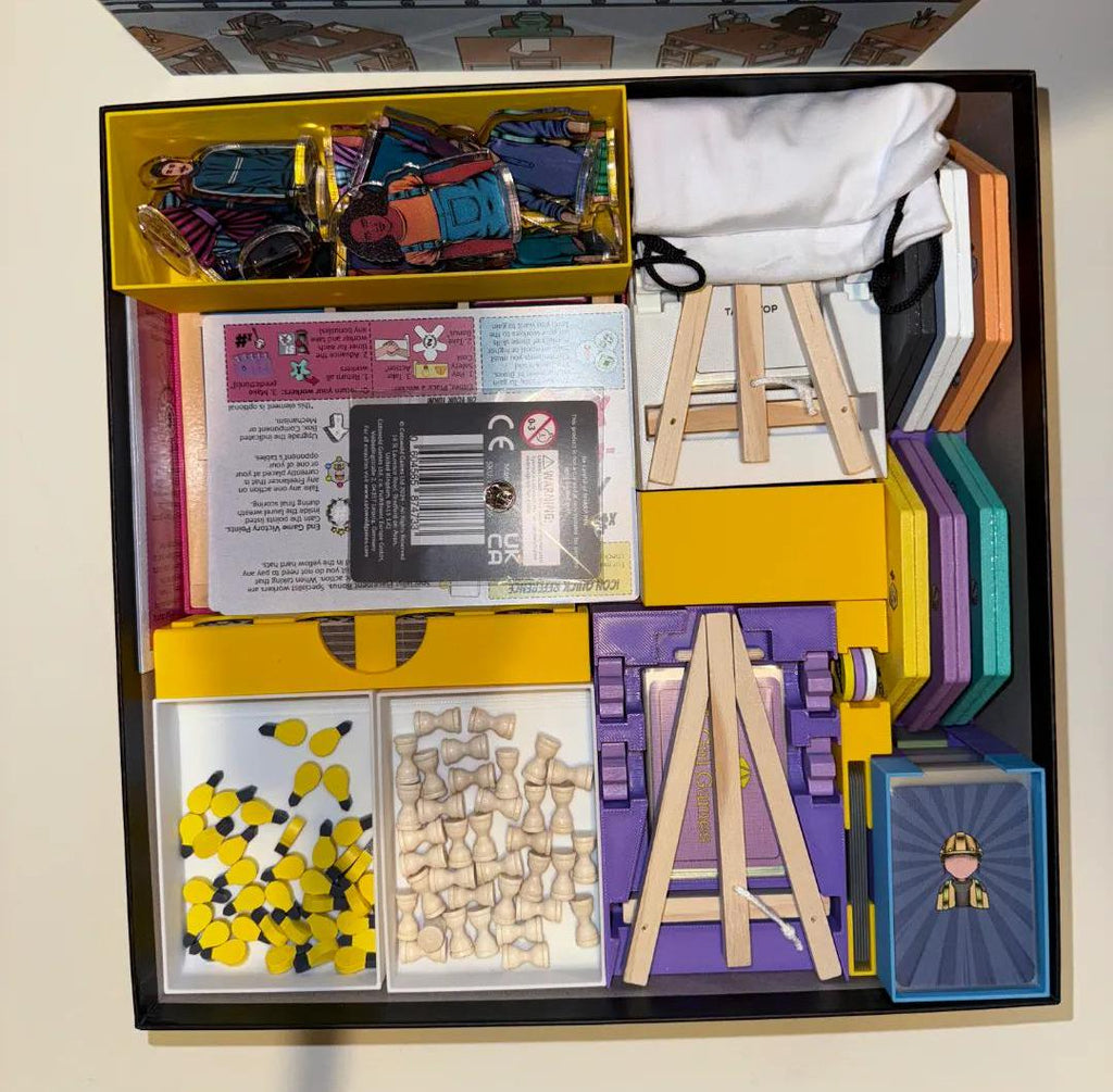 Tabletop Inc Deluxe Edition - Board Game Organizer / Insert (etsy image id: 6749007283)