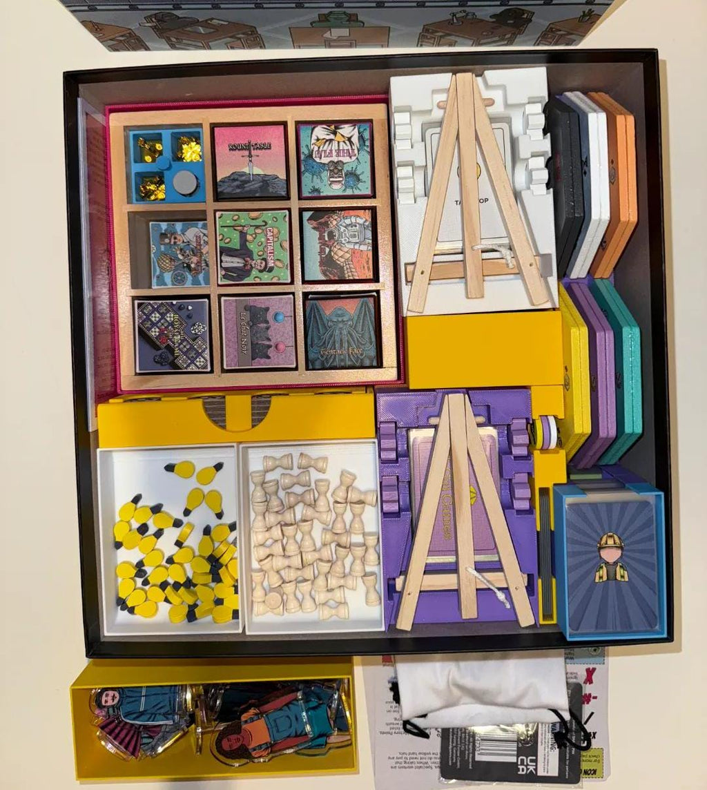 Tabletop Inc Deluxe Edition - Board Game Organizer / Insert (etsy image id: 6749007509)