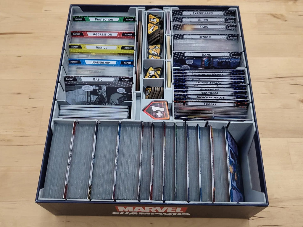 Marvel Champions + Expansion Board Game Organizer / Insert (etsy image id: 6749703574)