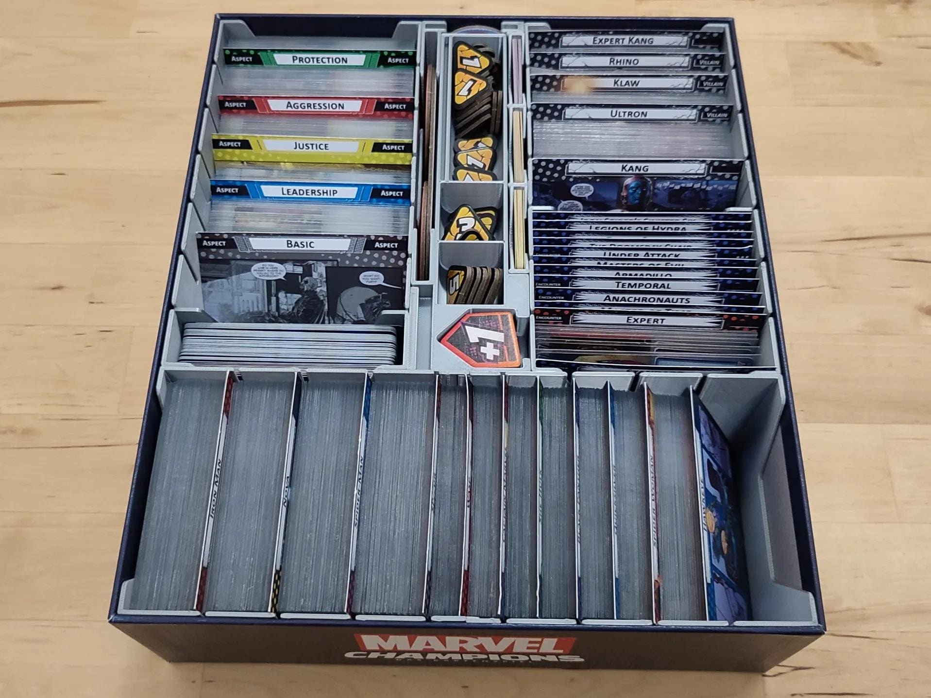 Marvel Champions + Expansion Board Game Organizer / Insert (etsy image id: 6749703574)
