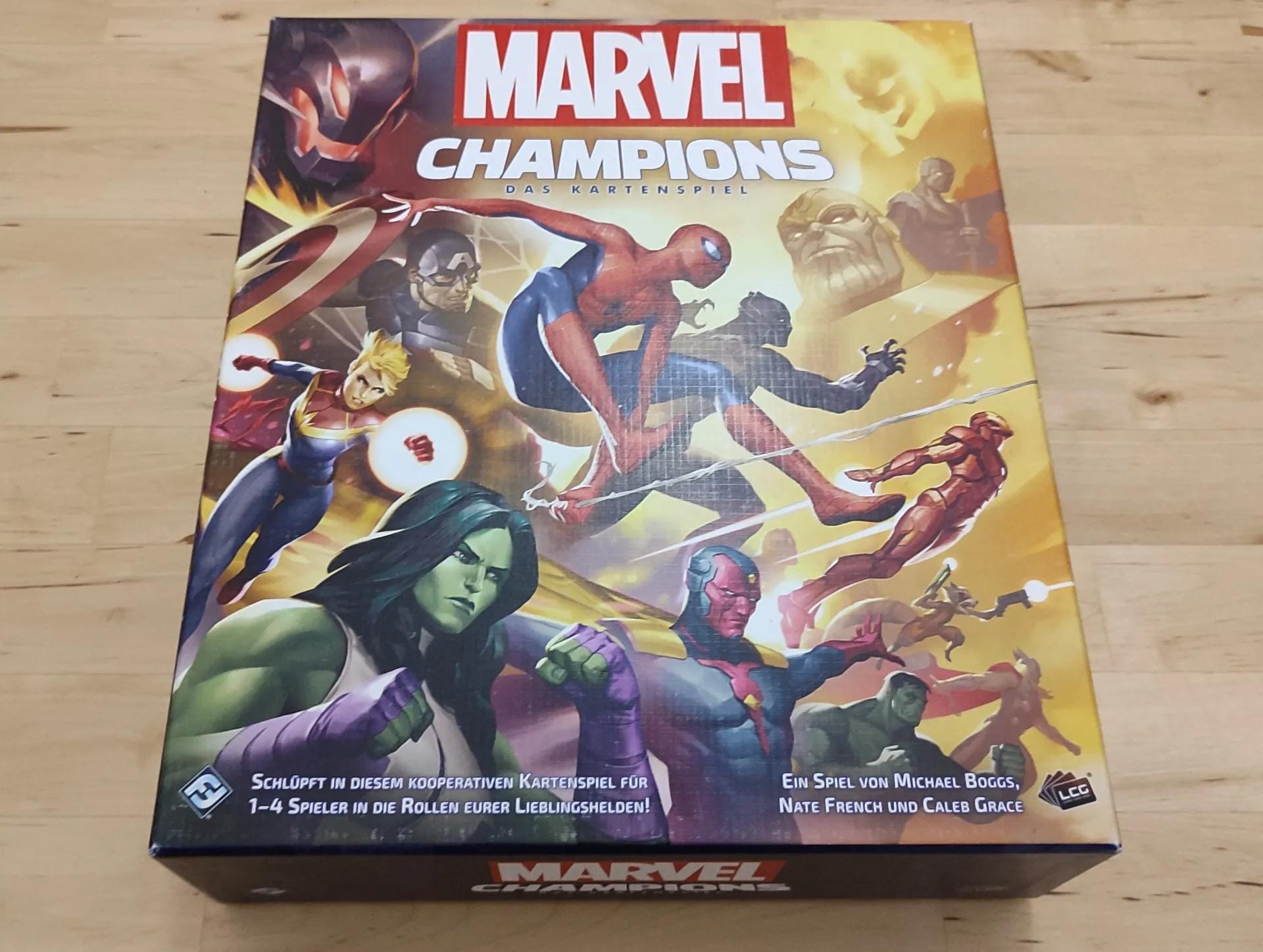 Marvel Champions + Expansion Board Game Organizer / Insert (etsy image id: 6749703576)