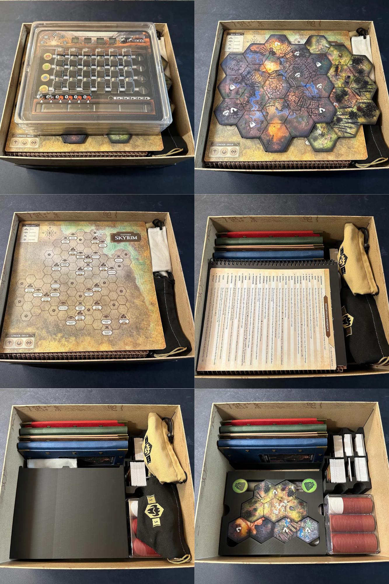 Elder Scrolls: Betrayal of the Second Era + Valenwood Board Game Organizer / Insert (etsy image id: 6754352500)