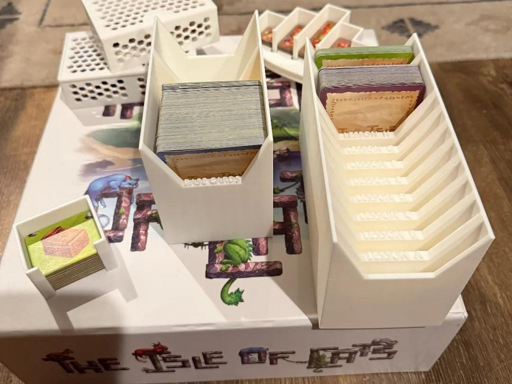 Isle of Cats + Late Arrivals Expansion Board Game Organizer and Insert (etsy image id: 6755826256)