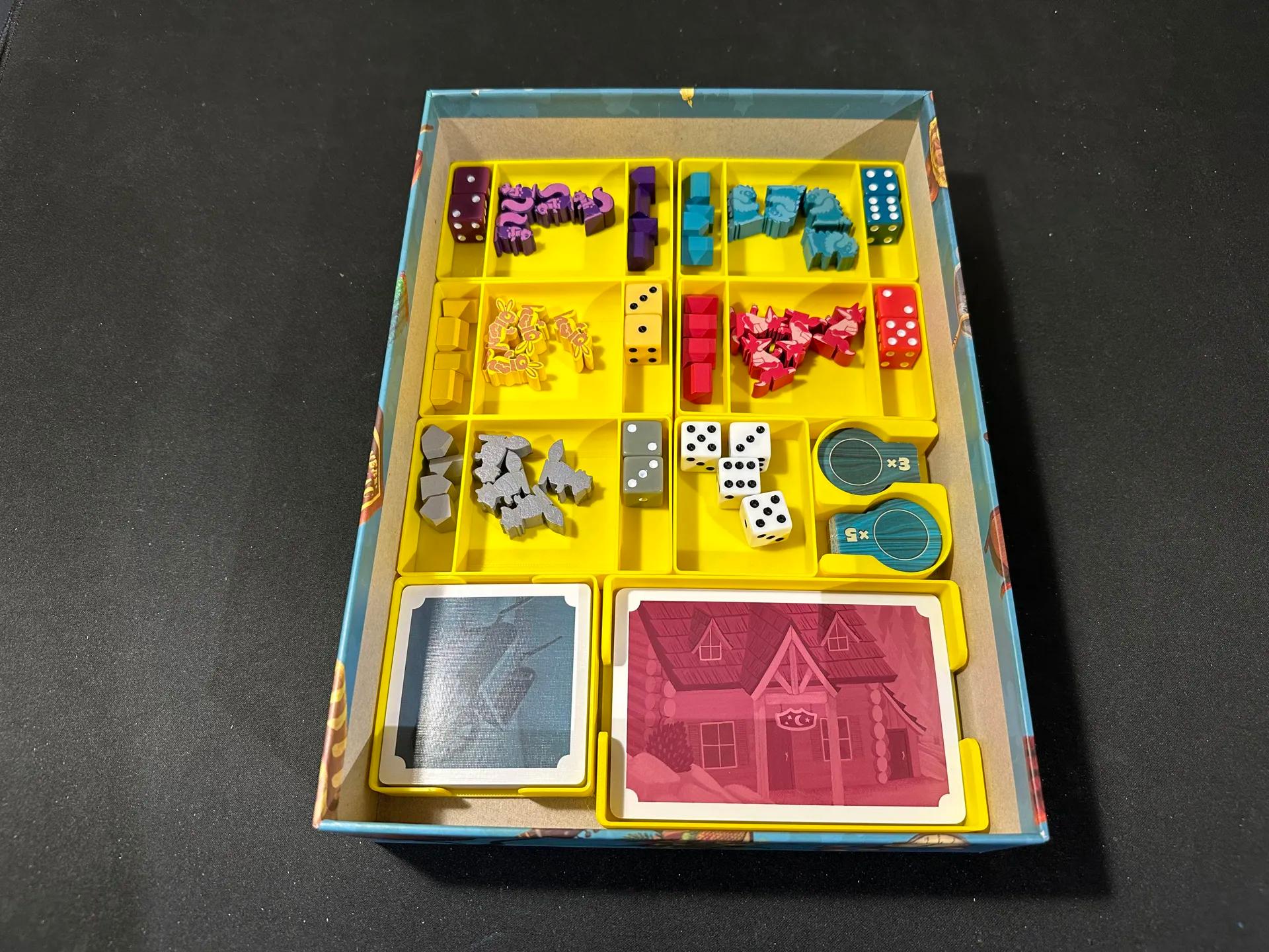 Creature Comforts Board Game Organizer and Insert (etsy image id: 6757787060)