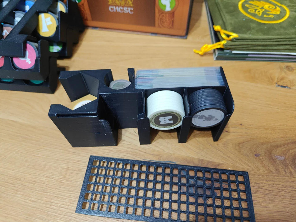 War Chest ALL IN Board Game Organizer / Insert (etsy image id: 6765612031)