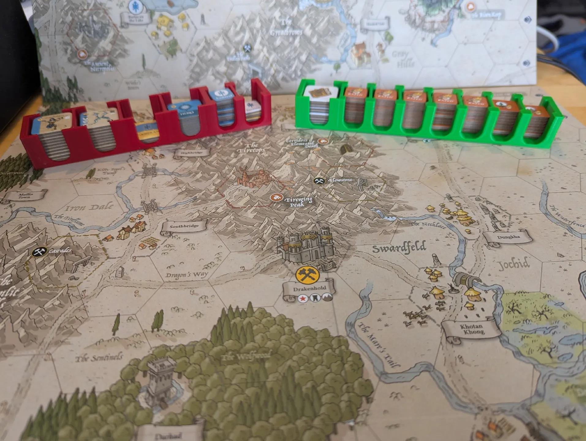 Burning Banners Board Game Organizer and Insert (etsy image id: 6766209437)