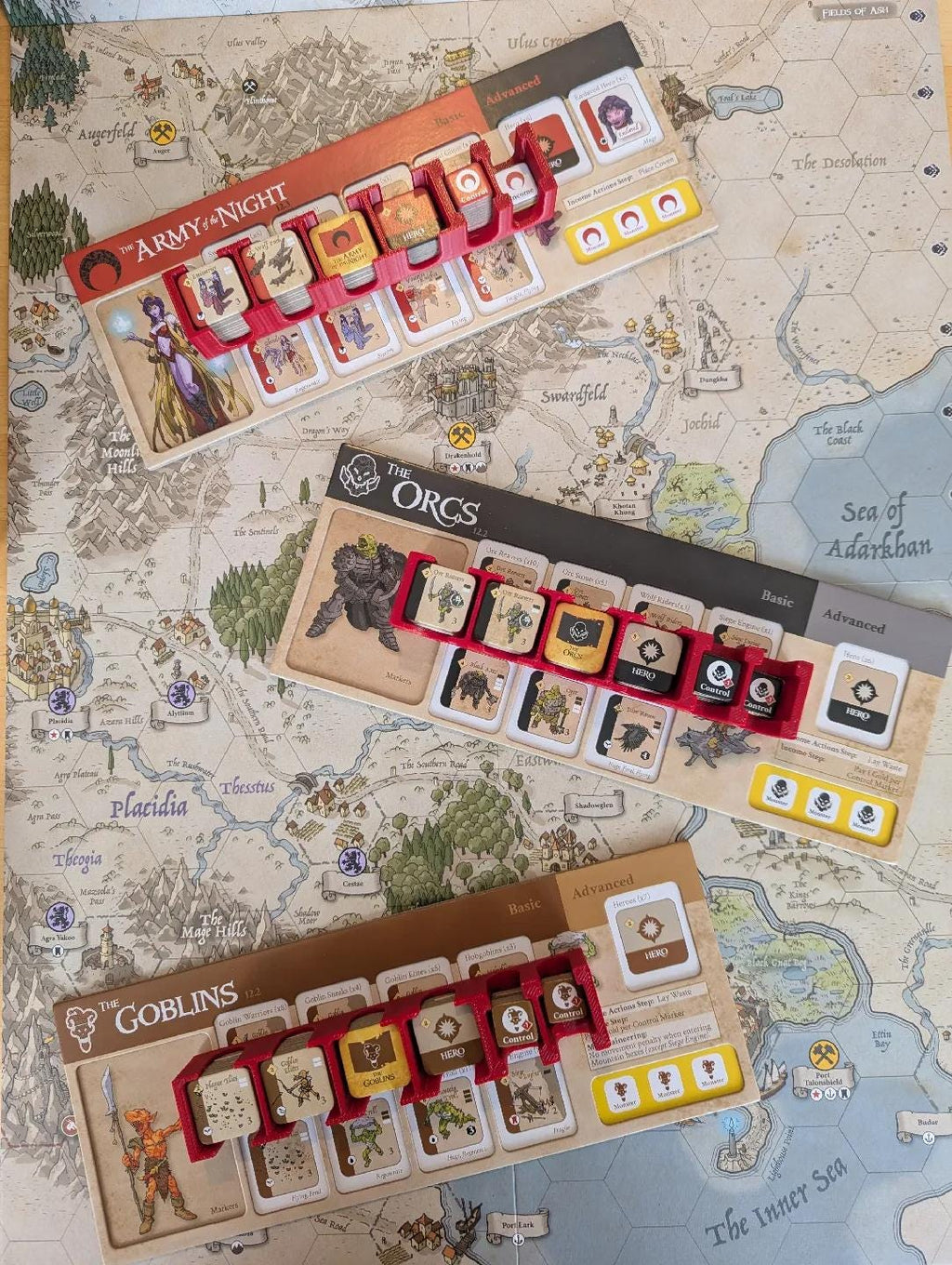 Burning Banners Board Game Organizer and Insert (etsy image id: 6766209473)