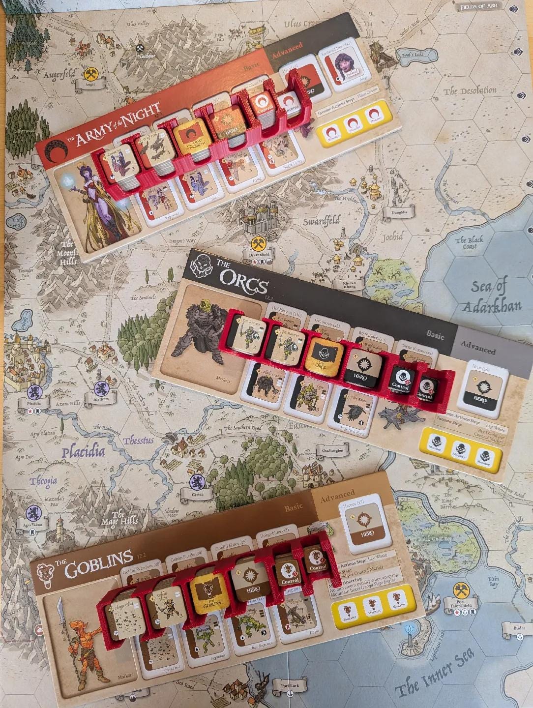 Burning Banners Board Game Organizer and Insert (etsy image id: 6766209473)