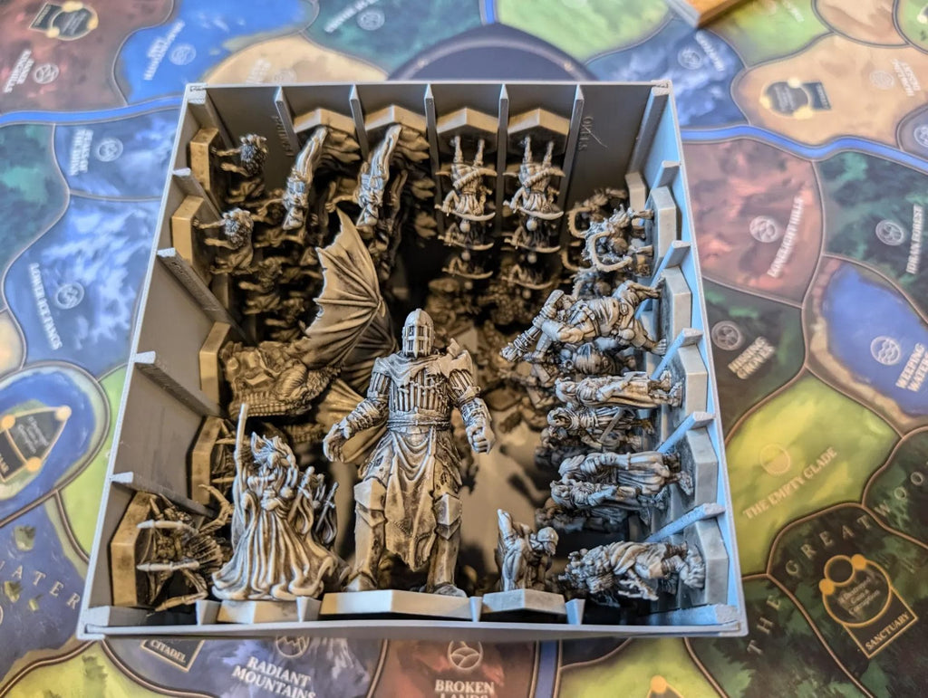 Return to Dark Tower + Expansions Board Game Organizer / Insert (etsy image id: 6779632829)