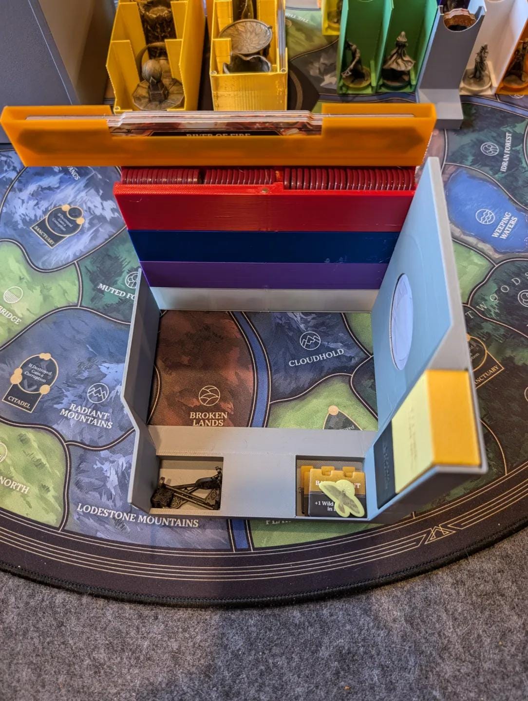 Return to Dark Tower + Expansions Board Game Organizer / Insert (etsy image id: 6779632841)