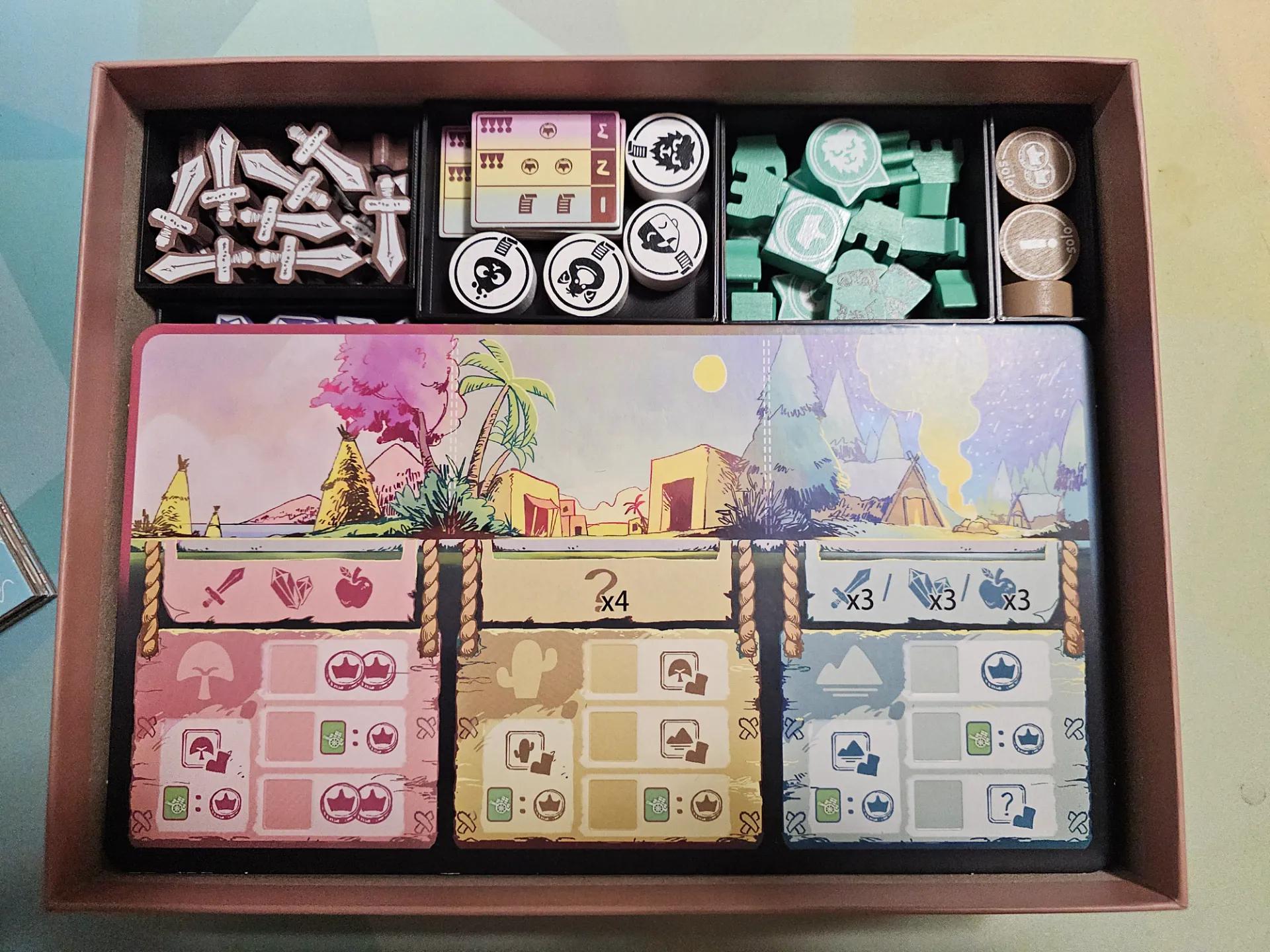 Explorers of Navoria Board Game Organizer / Insert (etsy image id: 6779663649)