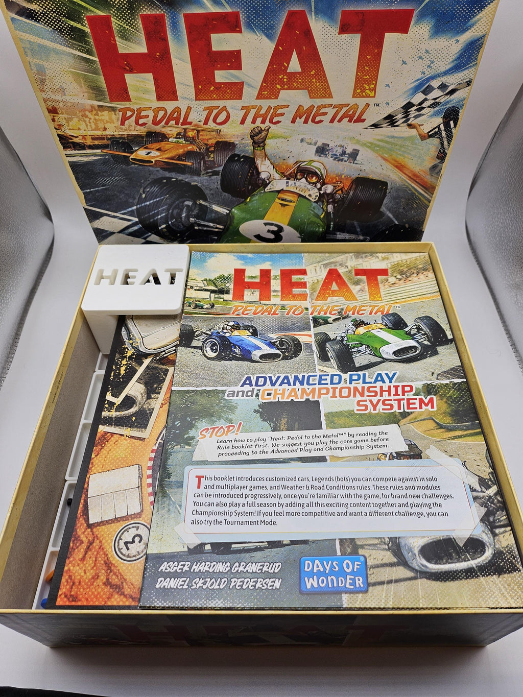 Heat Pedal to the Metal + ALL Expansions Board Game Organizer / Insert (etsy image id: 6780033361)