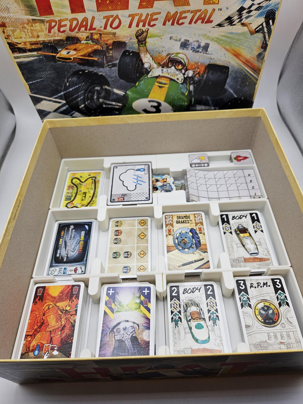 Heat Pedal to the Metal + ALL Expansions Board Game Organizer / Insert (etsy image id: 6780033739)